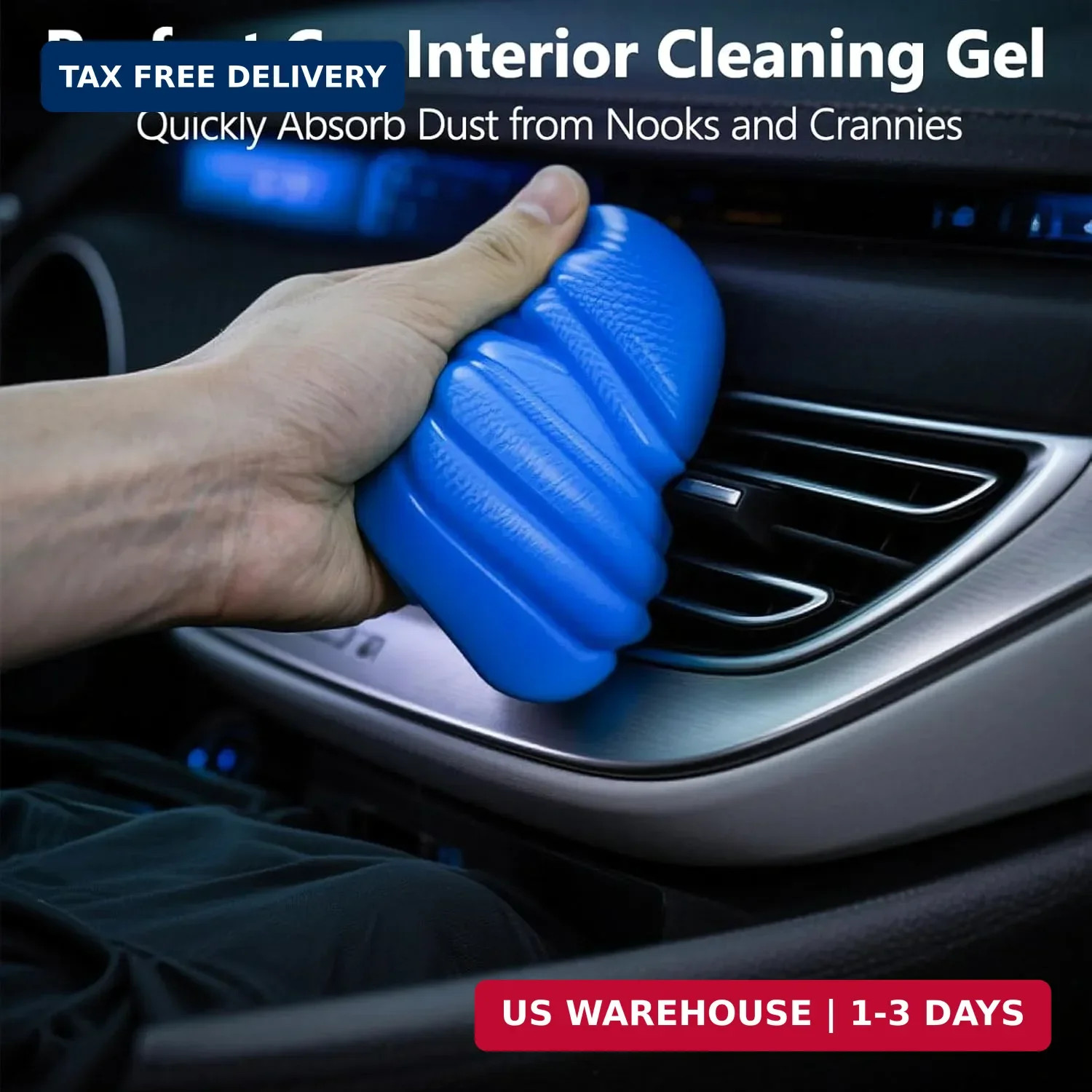 Car Cleaning Gel Car Clean Detailing Putty, Universal Car Interior Cleaner Slime