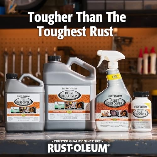 Rust-Oleum Rust Dissolver Trigger Spray Gel | 32 Fl Oz (Pack of 1), Color