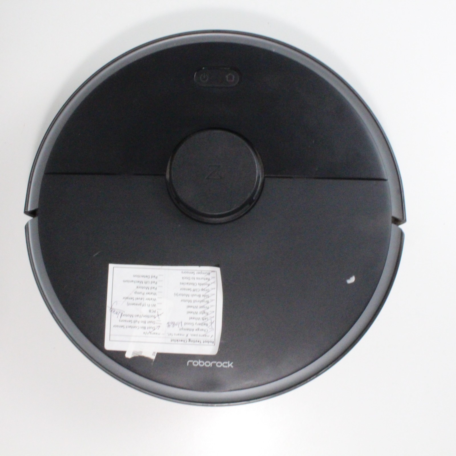 Roborock S4 Max Robot Vacuum S4E51-01 Black Tested Works NO CHARGING BASE
