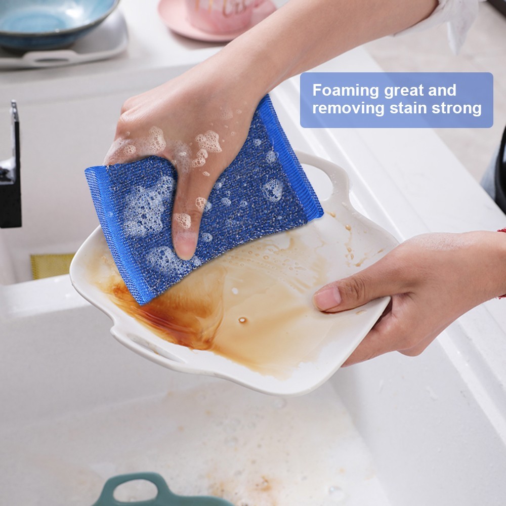 Dish Wash Sponge, Multi-Use Heavy Duty Scrub for Dishwashing, Kitchen Sponge