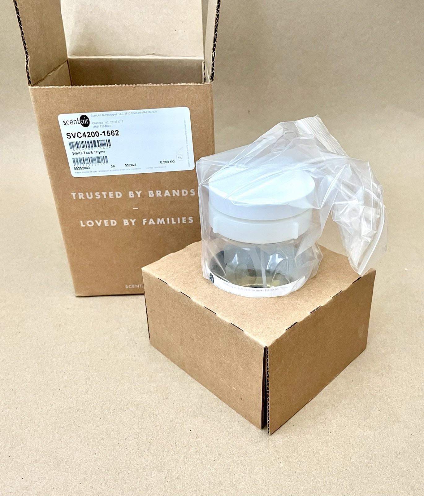 ScentAir Cartridge White Tea & Thyme, SVC4200-1562 Scent Breeze Model NEW!