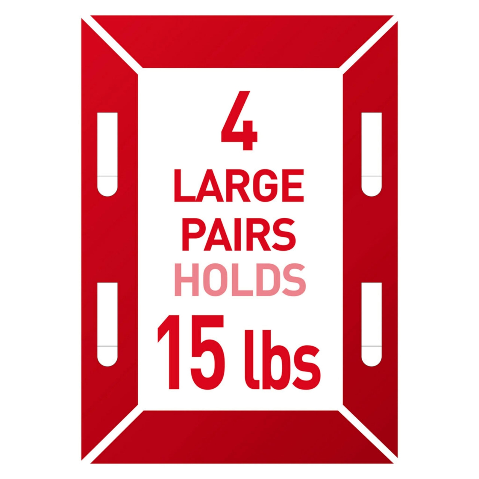15 lb & 10 lb Large and Medium Picture Hanging Strips 28 Assorted Pairs 56 St…