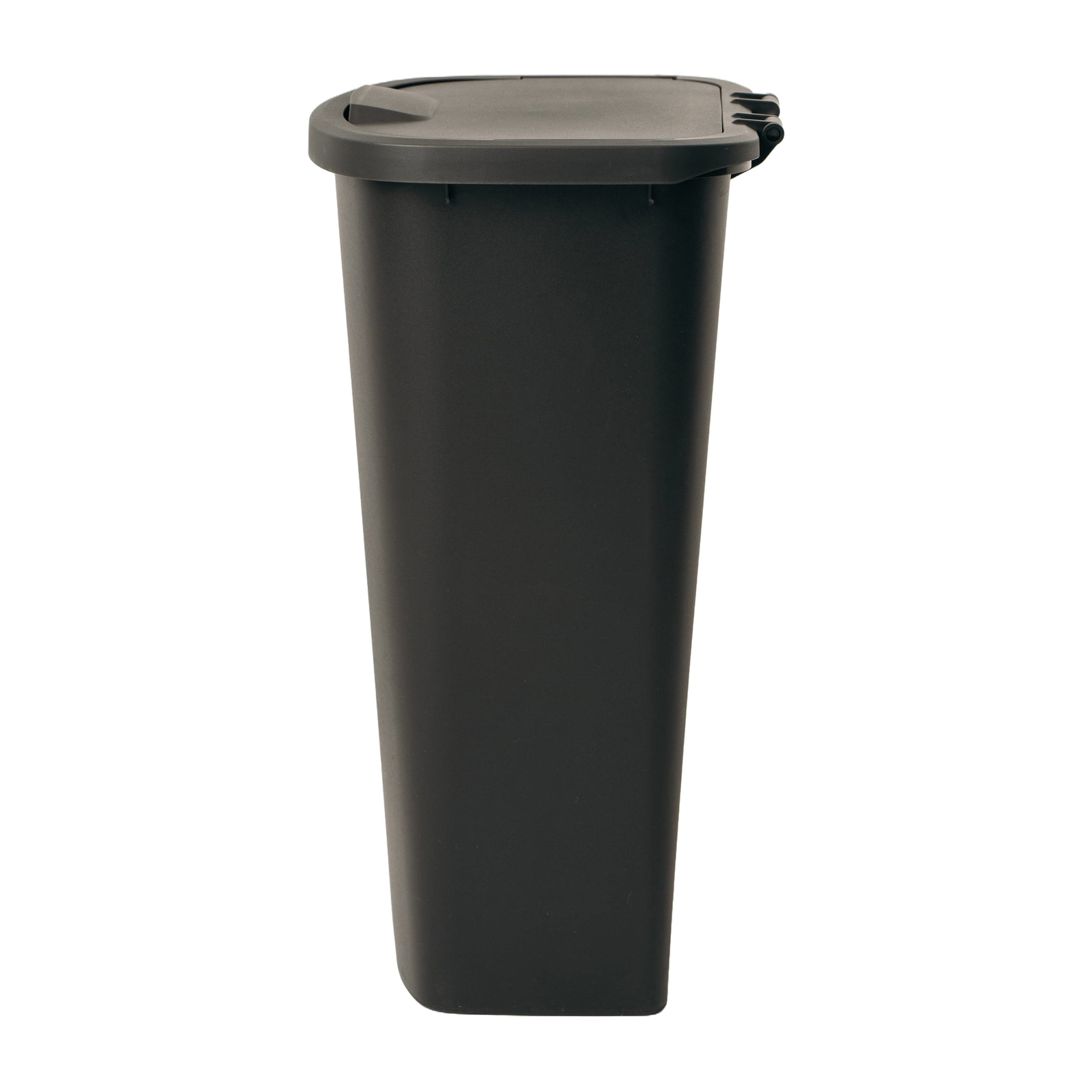 Black,11 Gallon Trash Can, Plastic Lift Top Kitchen Trash Can,