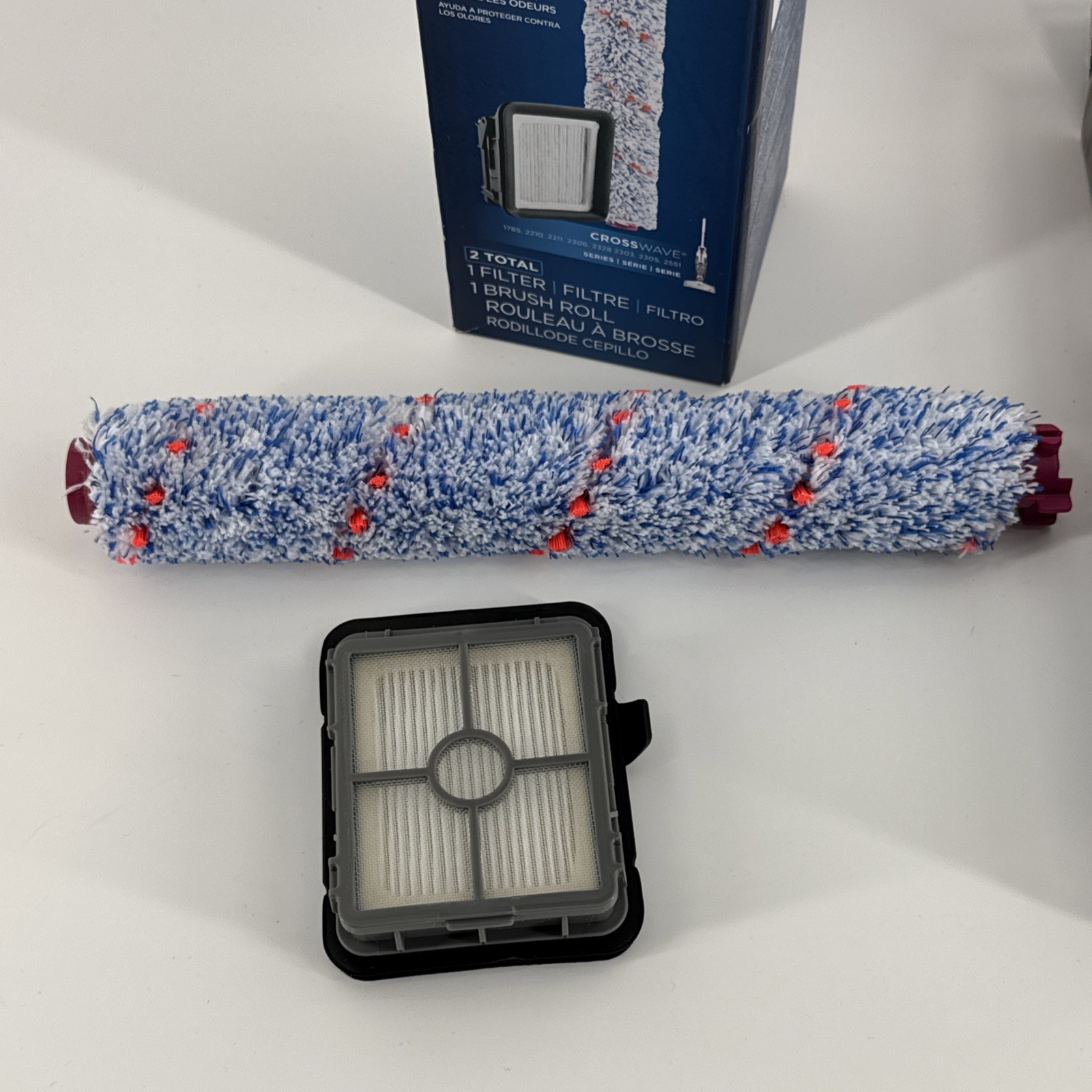 BISSELL Multi Surface Brush Roll Filter Crosswave Vacuum 3495 & Area Rug Brush