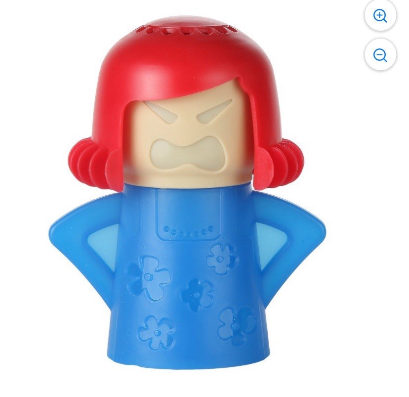 Home-X Steam’n Mama Microwave Steam Cleaner Angry Mama Blue