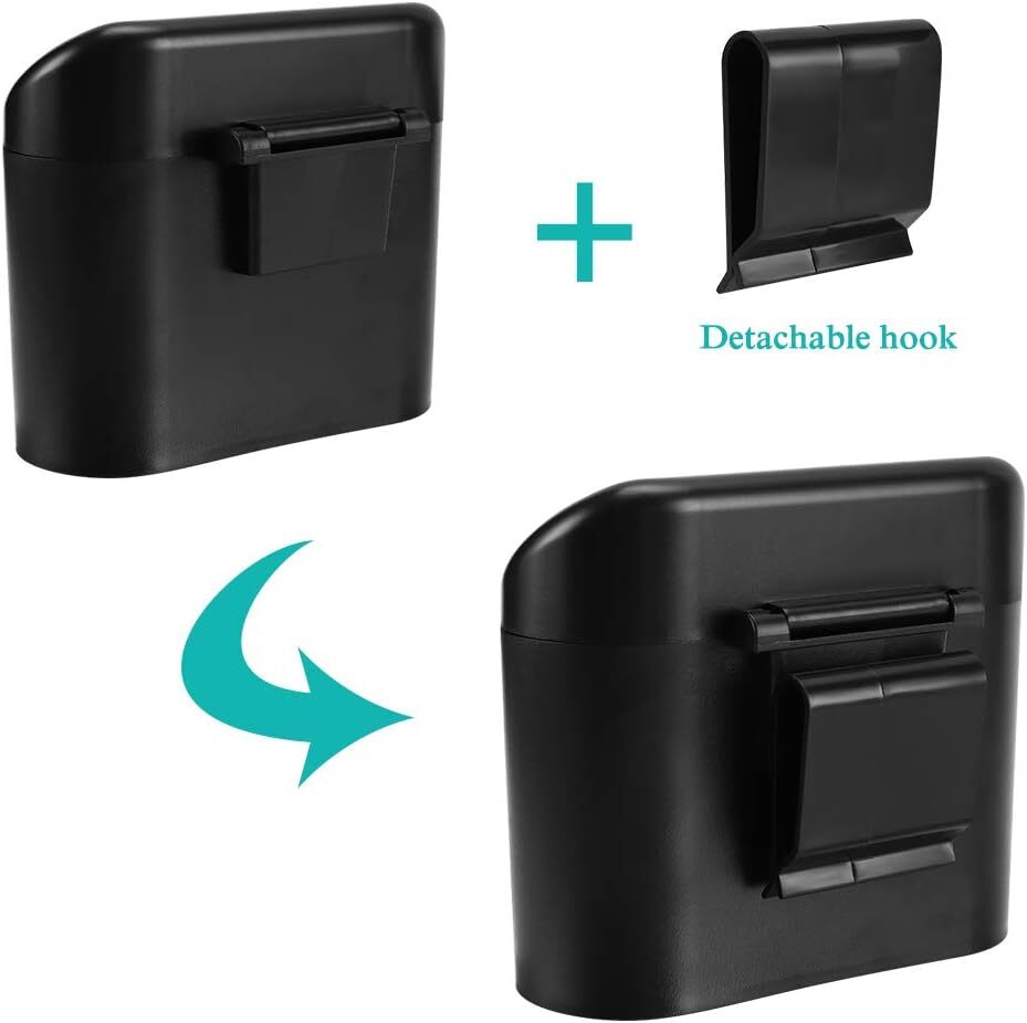 Mini Car Trash Can Bin with Lid Car Garbage Trash Can Storage Car Accessories