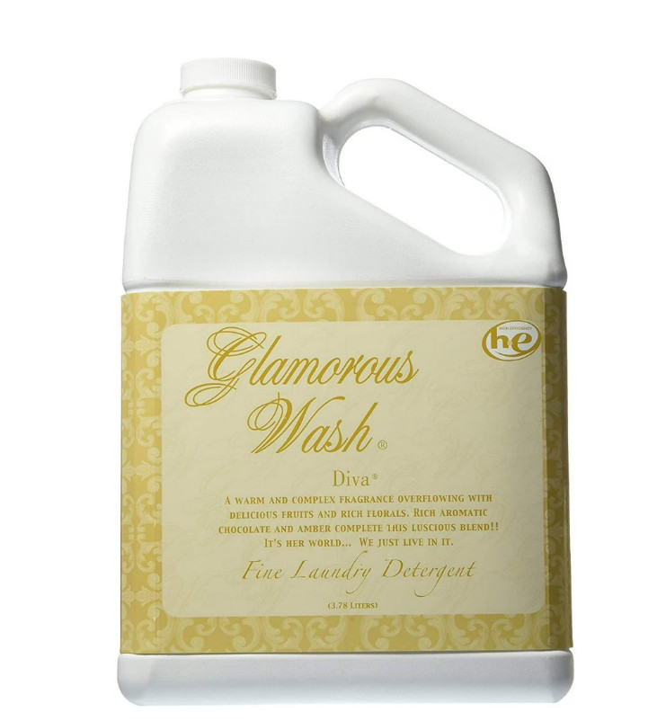 Tyler Candle Diva Glamorous Wash Liquid Laundry Detergent, 48 Loads, 128 fl oz