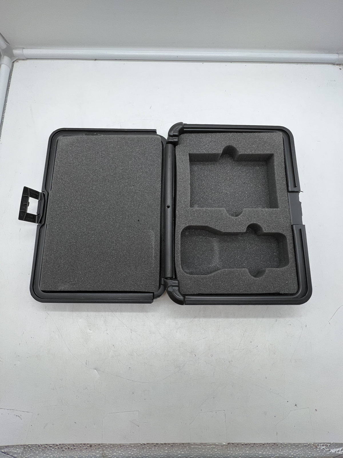 Small Hard Case with Foam Tool Storage Container Plastic Box Travel 9.5” X 7″