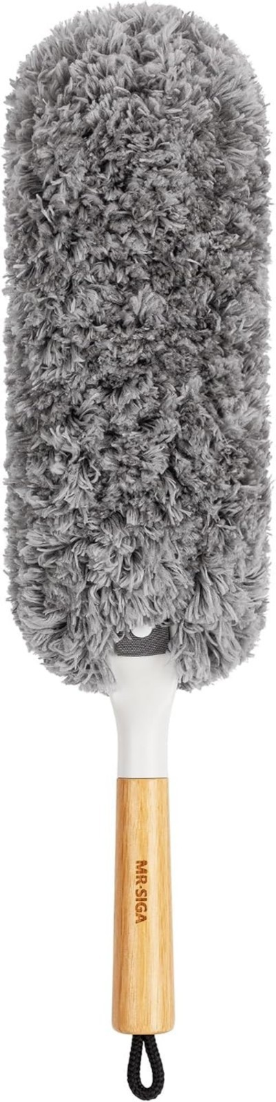 Lint Free Microfiber Duster, Washable and Reusable Duster with Bamboo Handle …
