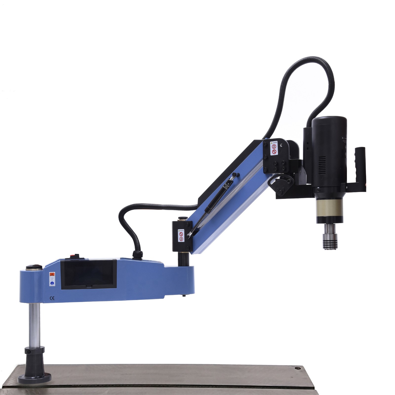 M4-M24 Electric Tapping Machine 360° Flexible Arm With Collets