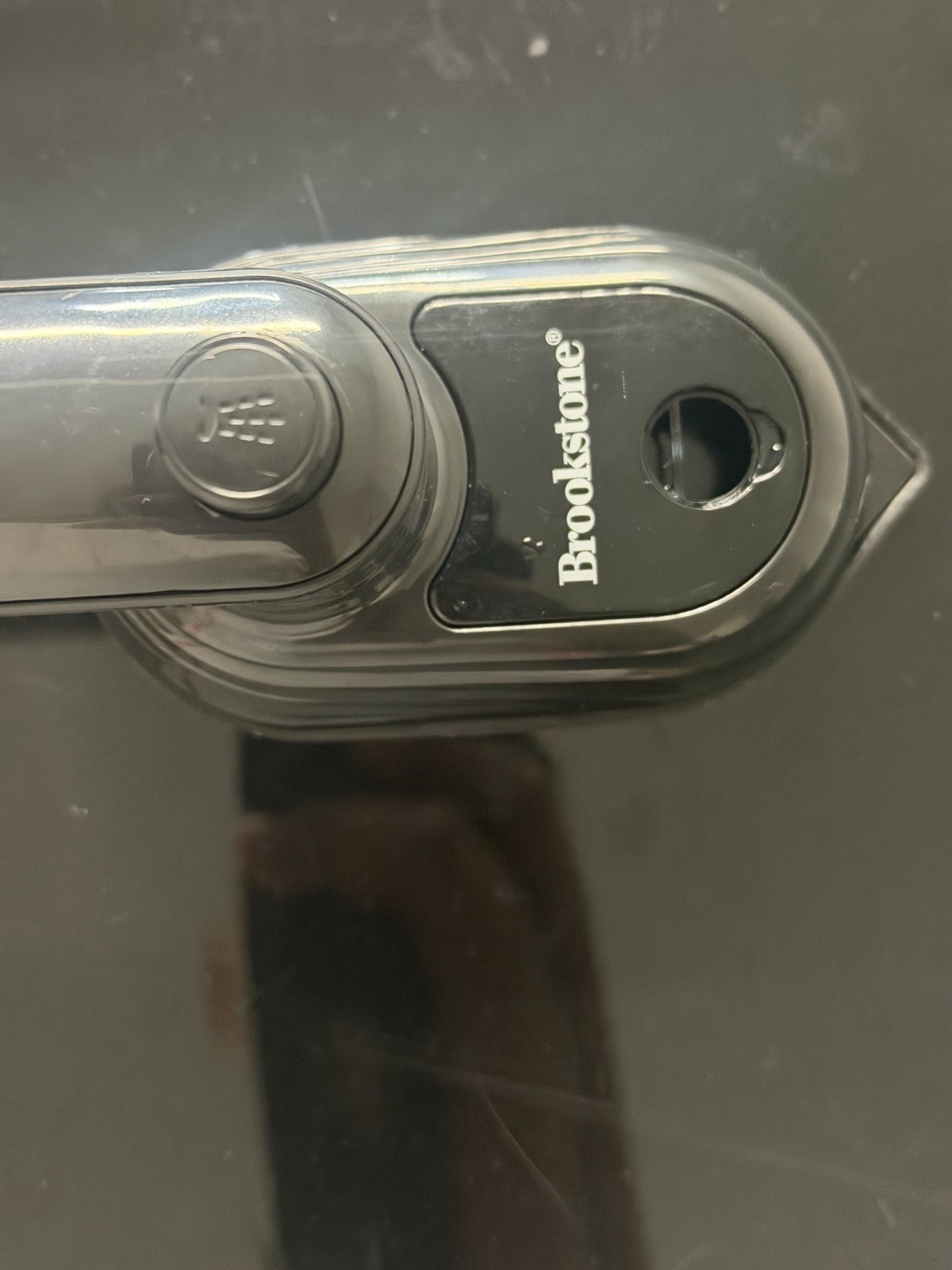 Brookstone Portable Corded Steam Iron Black 38W 110V 0.3L w/Pad Cup Manual