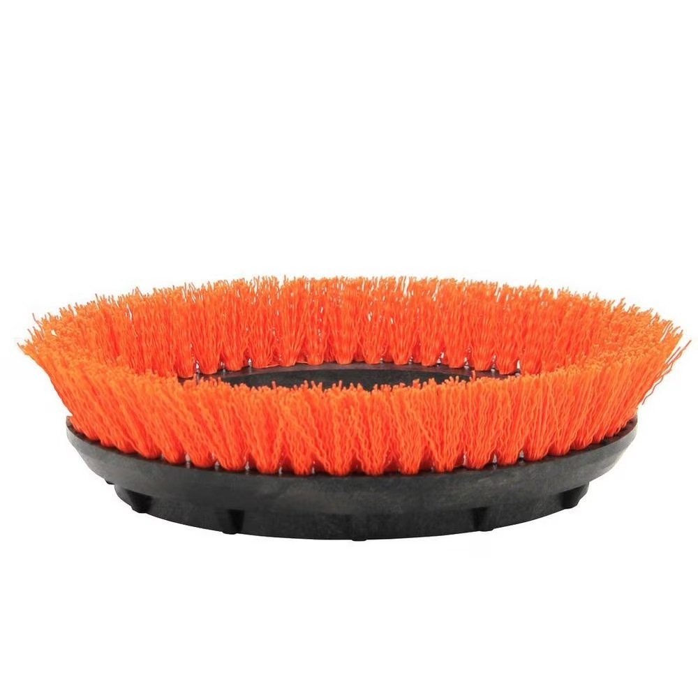 Orange Scrub Brush Tile & Resilient Floor Scrub Brush for