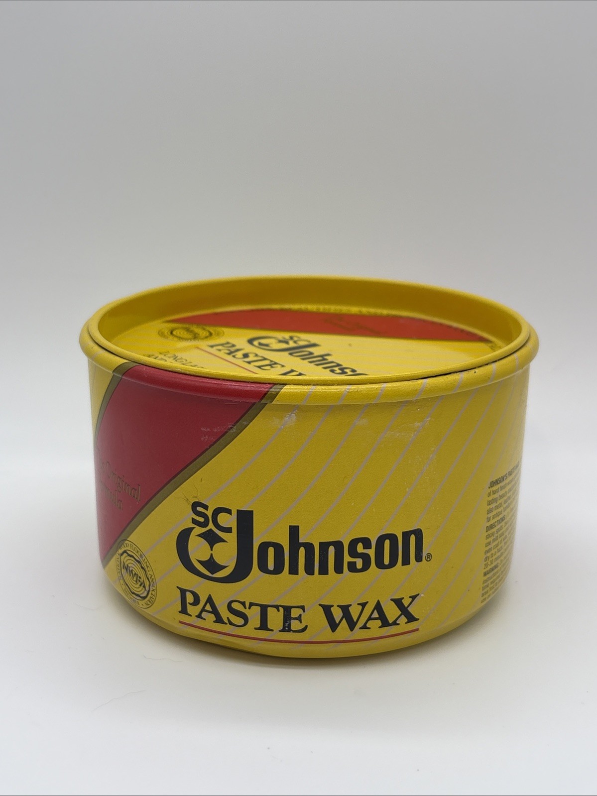 SC Johnson Paste Wax Original Formula Shine Protection 16 oz 1 lb 100% New
