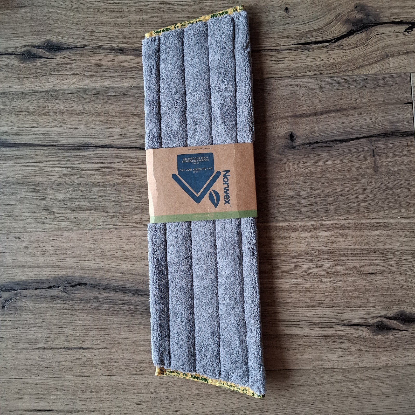 NEW Norwex Superior Mop System | Blue/Green | 2 Pads (Wet & Dry)