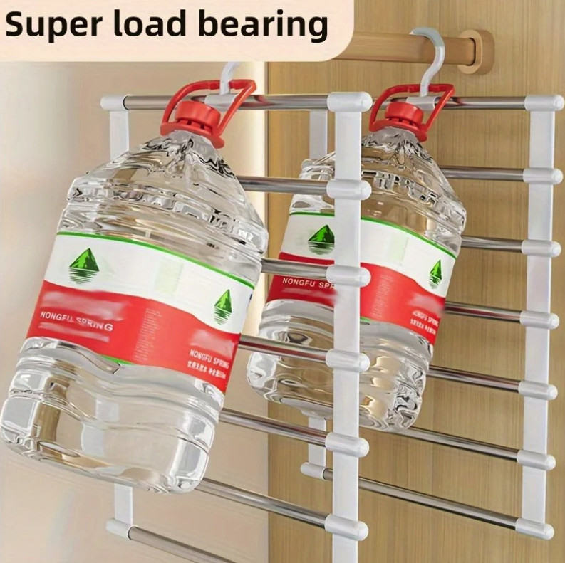 1pc Multi Layer Pants Hanger Rack Space Saving Closet Organizer – NEW