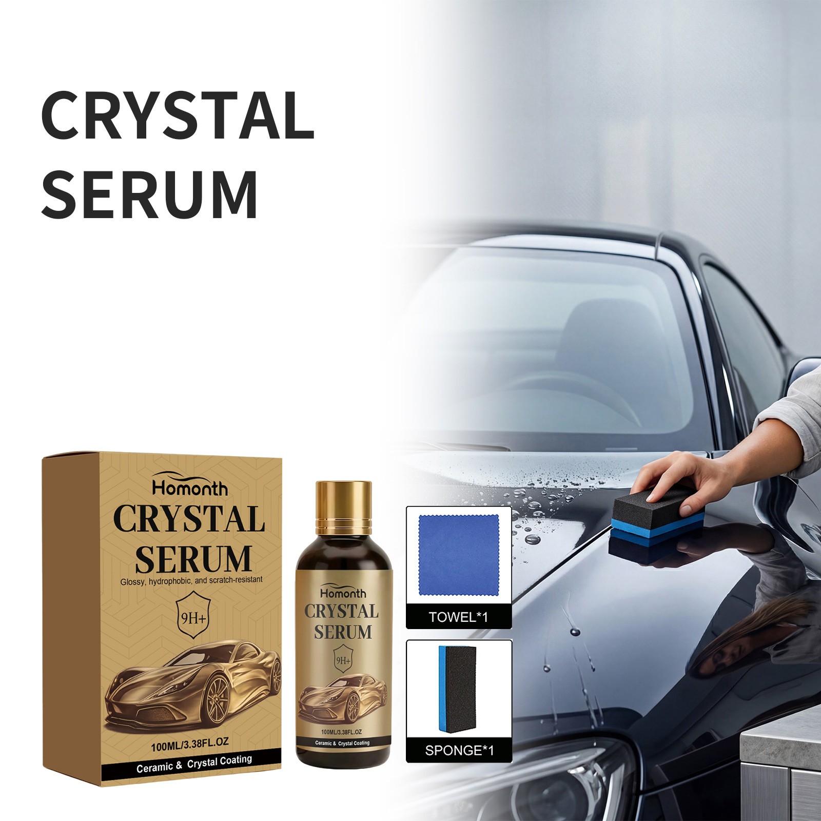 100ML PTZ Crystal Serum–Advanced Graphene Ceramic Coating For Cars New Arrivals