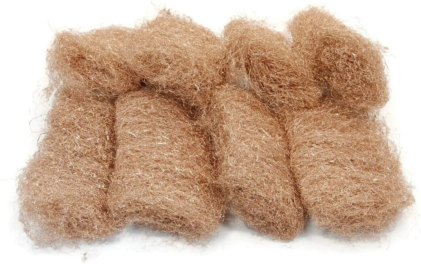 Rogue River Tools Bronze Wool Pads (8pc)- CHOOSE GRADE. Marine, Glass, Wood, USA