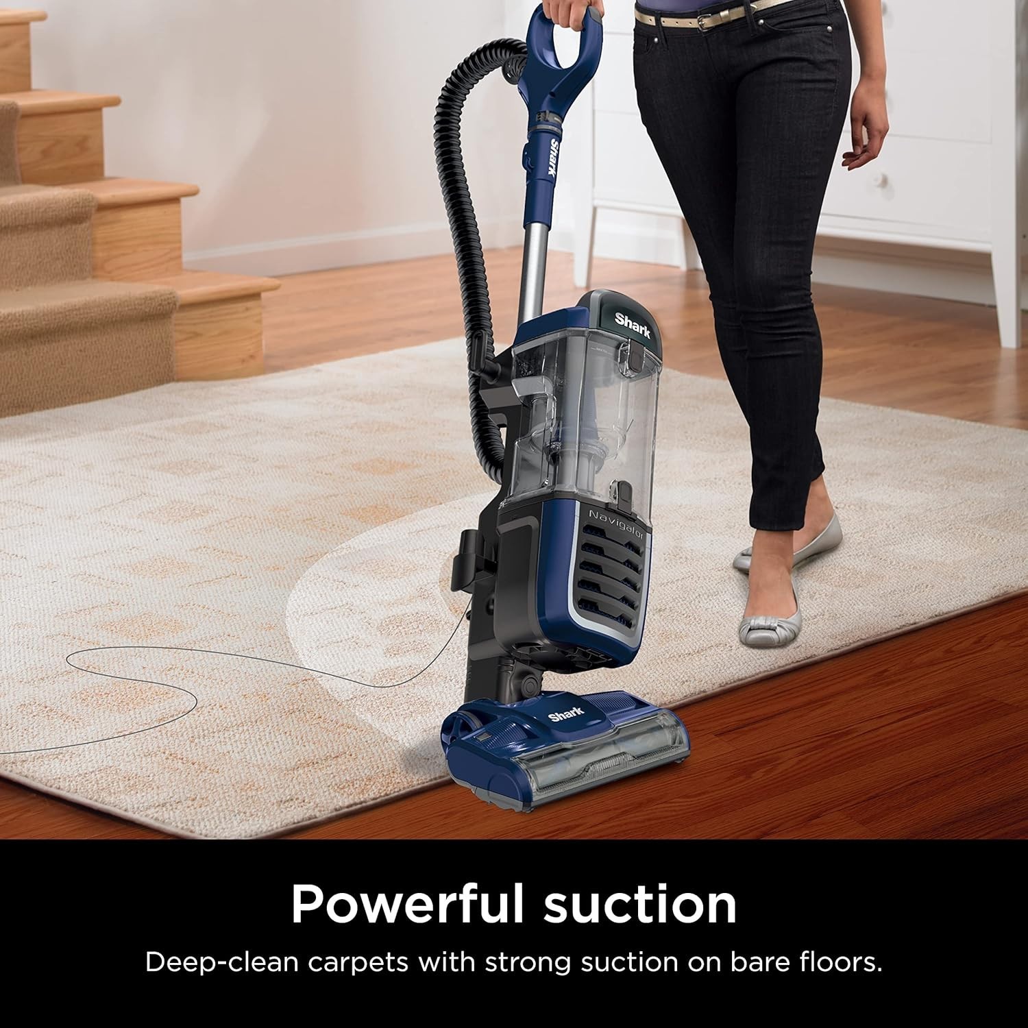 NV151 Navigator Swivel Pro Complete Upright Vacuum with HEPA Filtration, Swivel