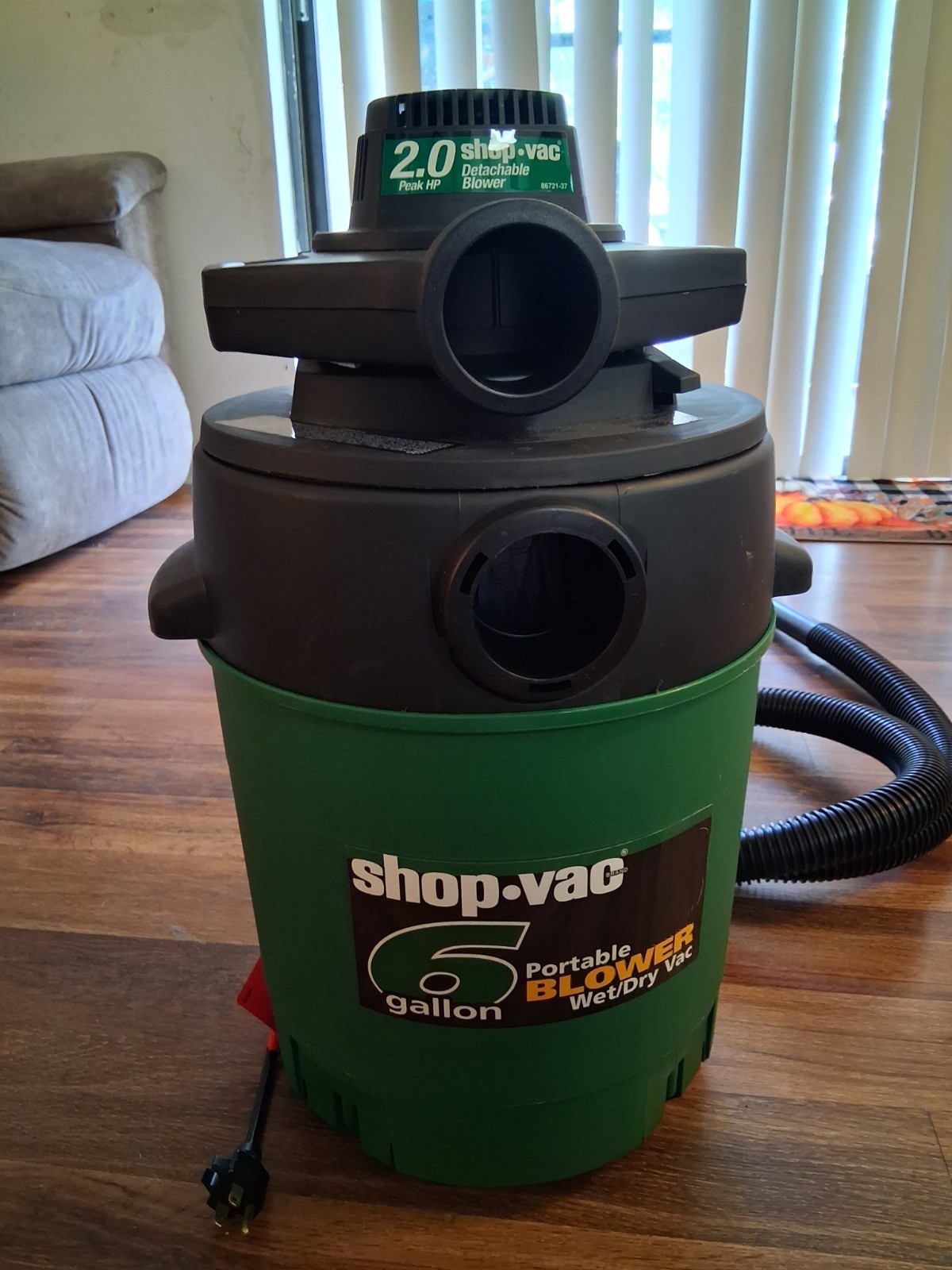 Vintage Shop-Vac *Special Edition* Wet/Dry Vacuum WITH Detatchable Blower 6Gal