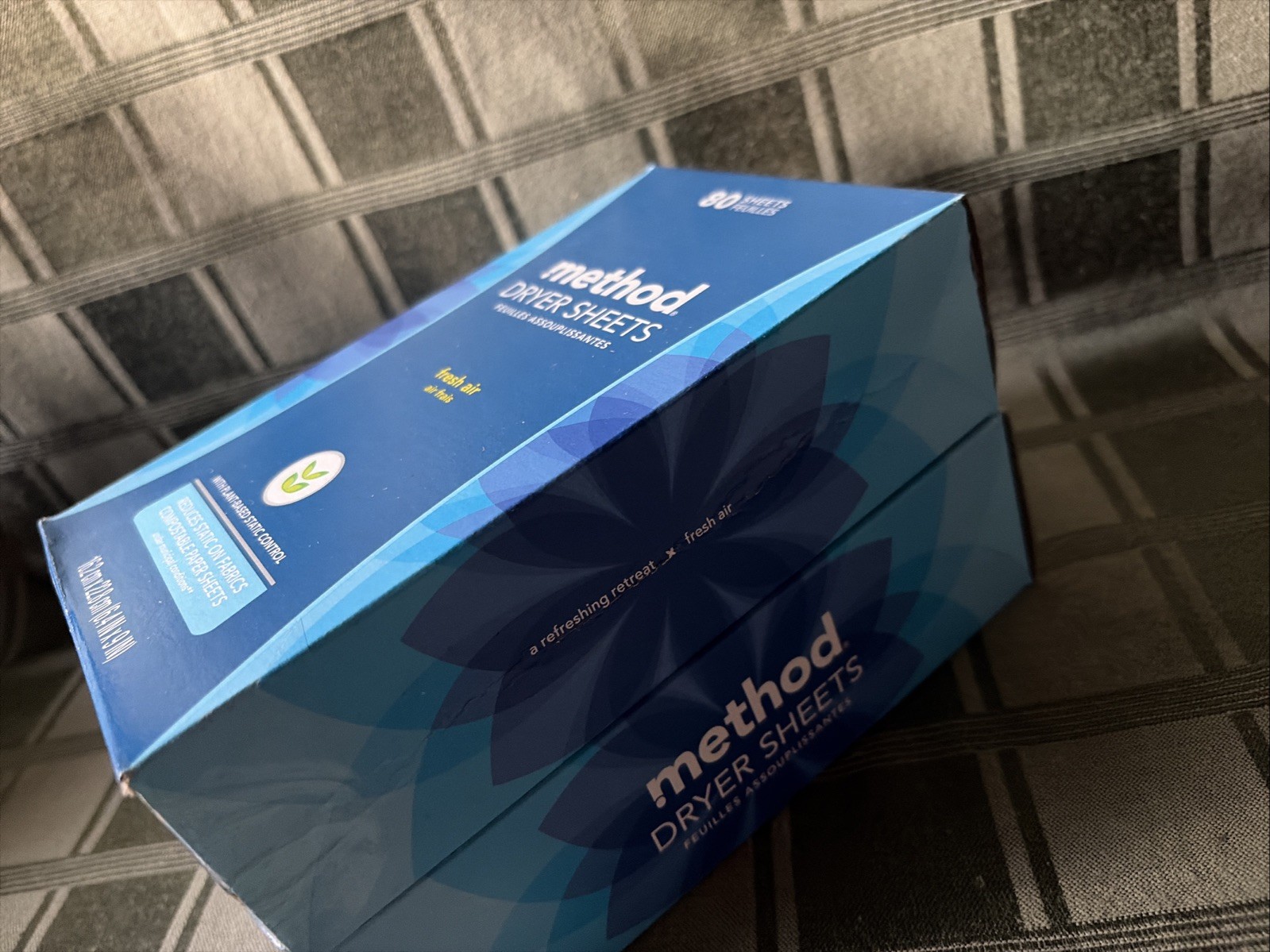 💨 Method Dryer Sheets – Fresh Air – 80 Count 🌺