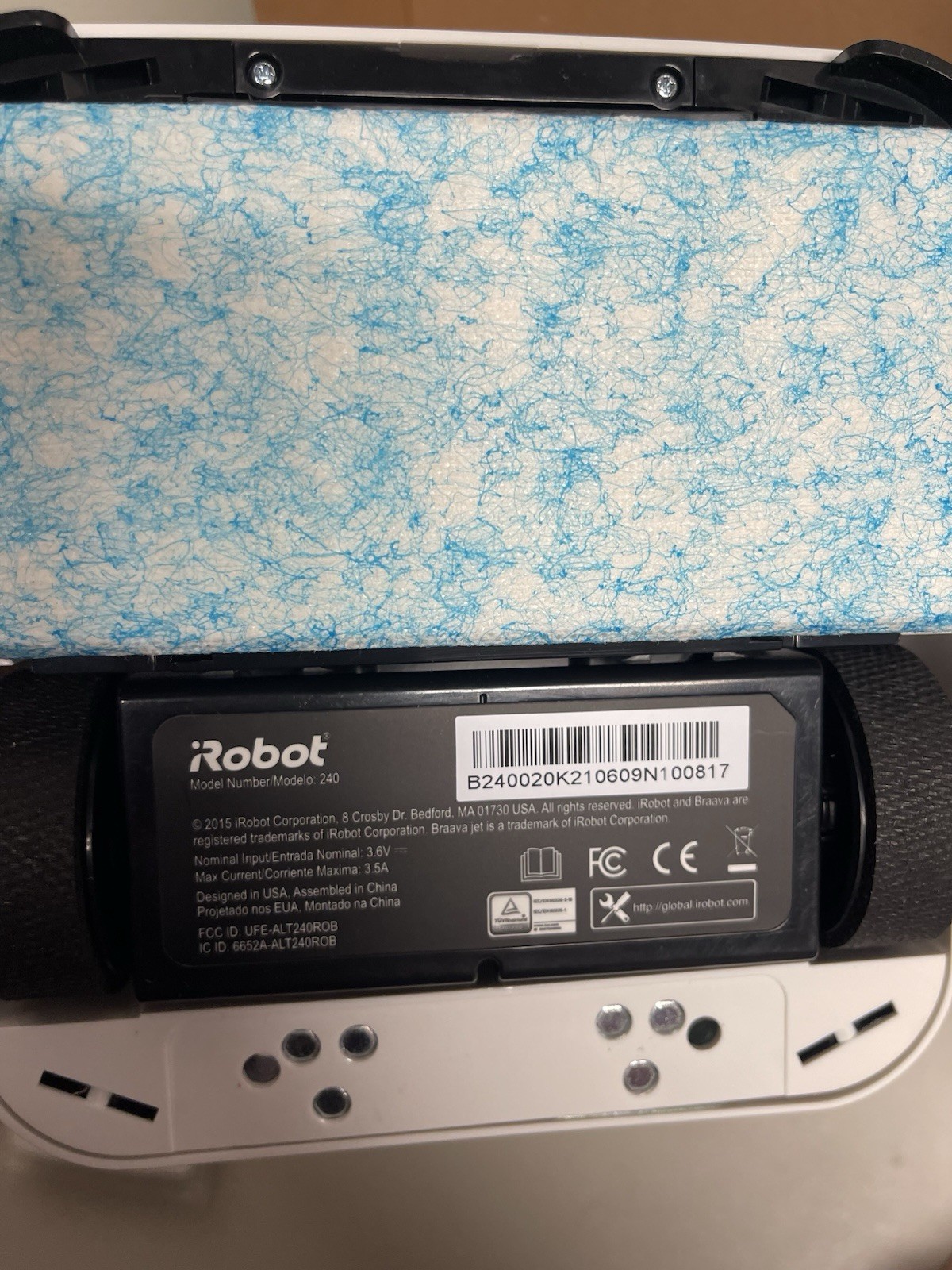 iRobot Braava Jet 240 Robot Mop App Control Precision Spray OPEN BOX