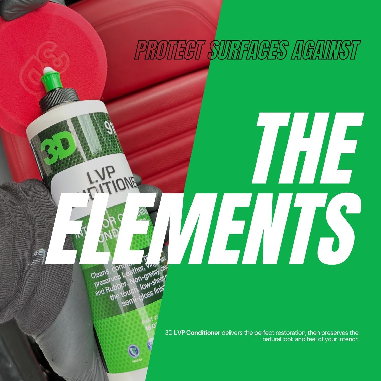 Leather, Vinyl & Plastic Conditioner | Restores, Conditions & Protects Car In…