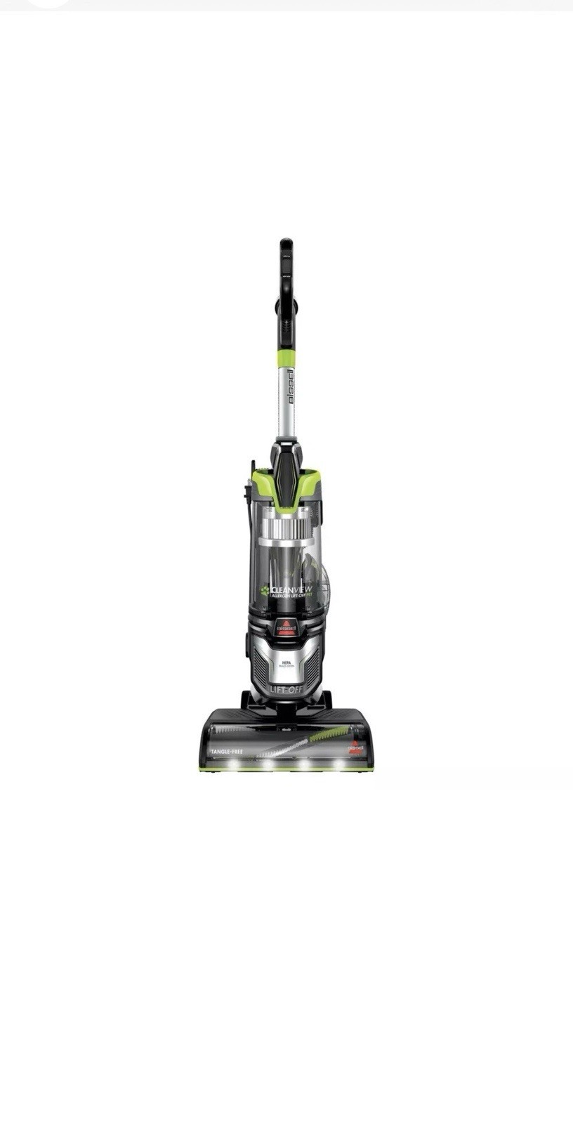BISSELL 3059 CleanView Allergen Pet Lift-Off Upright Vacuum