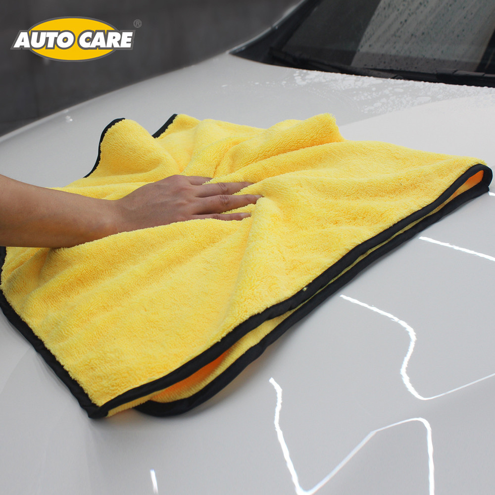 Car Wash Microfiber Towel Auto Cleaning Drying Cloth Hemming Super Absorbent
