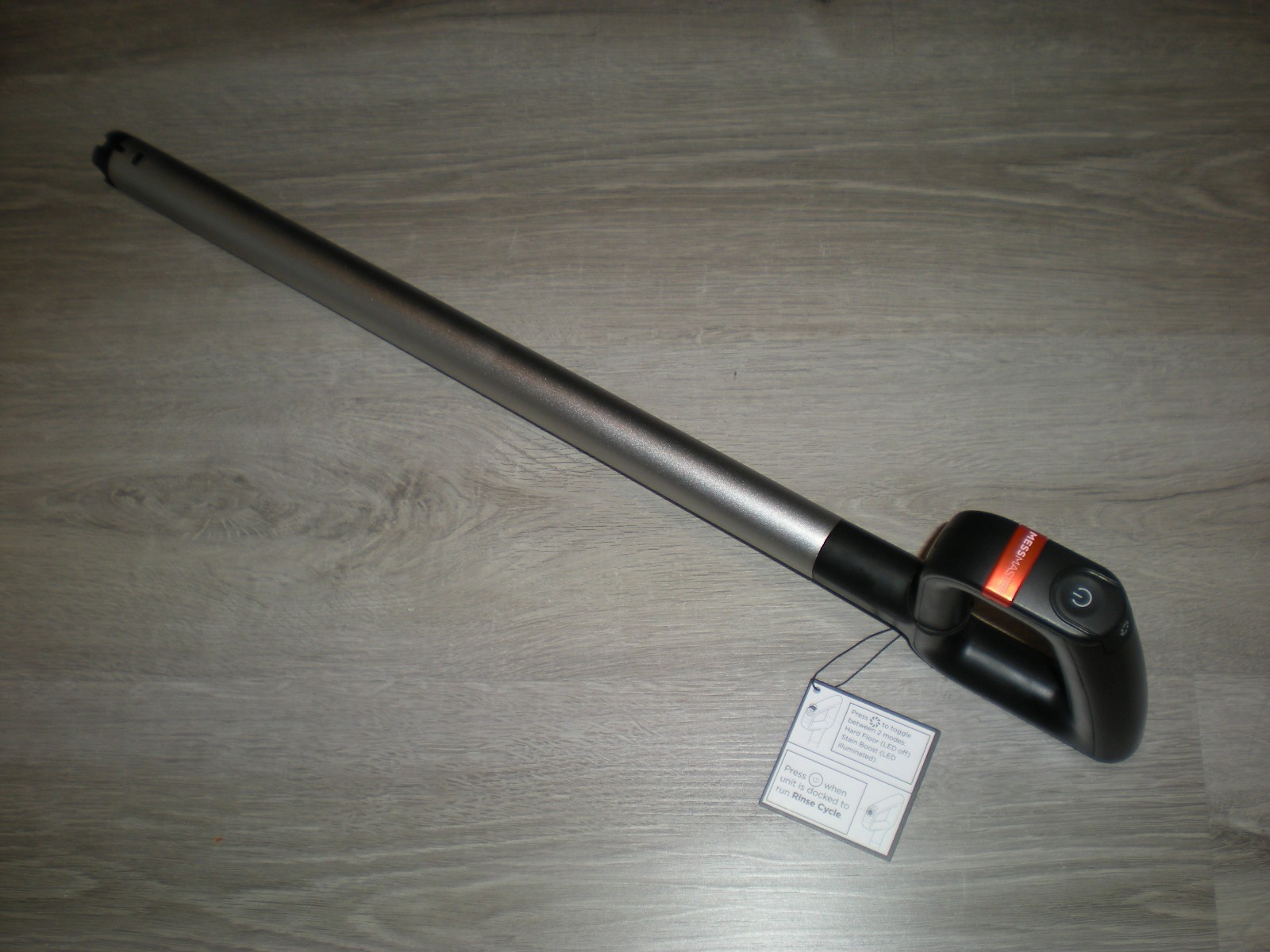 Shark WD261 HydroVac MessMaster Cordless 3-in-1 Vacuum Handle W/ Power Button