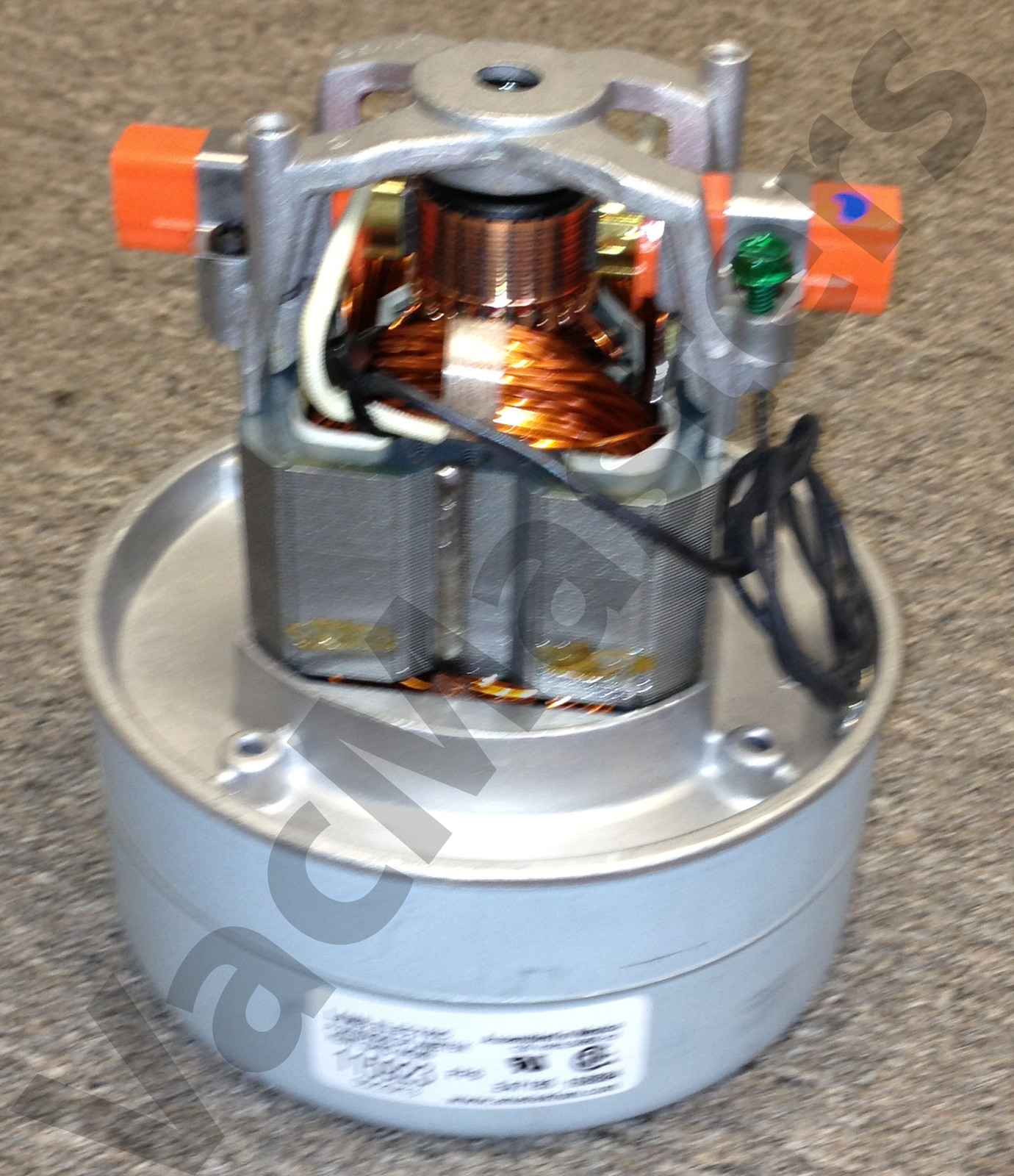 Ametek Lamb 115923 Thru-flow 120V Vacuum/Blower Motor, Fit Miele Nutone TriStar