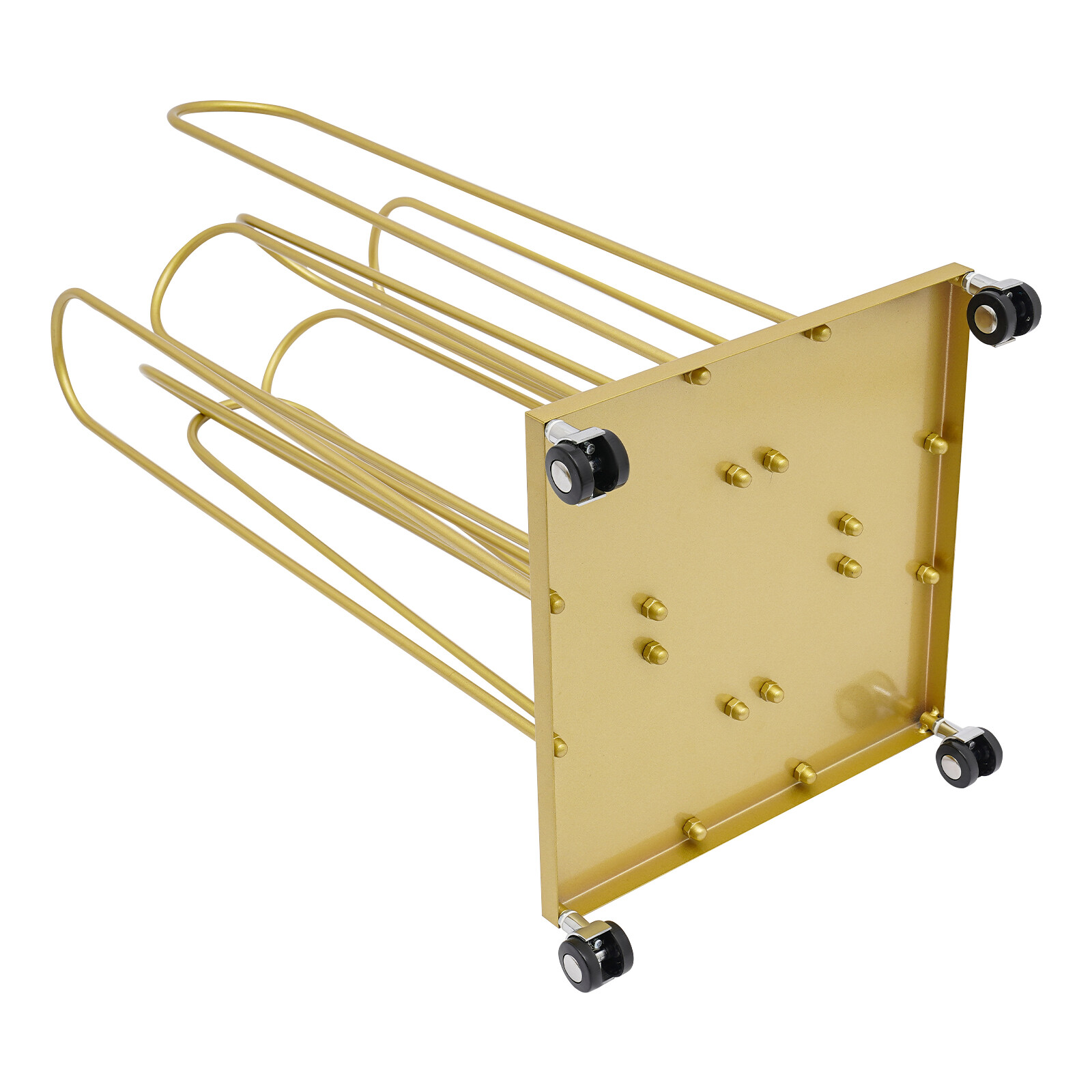 80cm(H) Hanger Organizer Stacker, Movable Hanger Rack, Gold Hanger Storage Rack