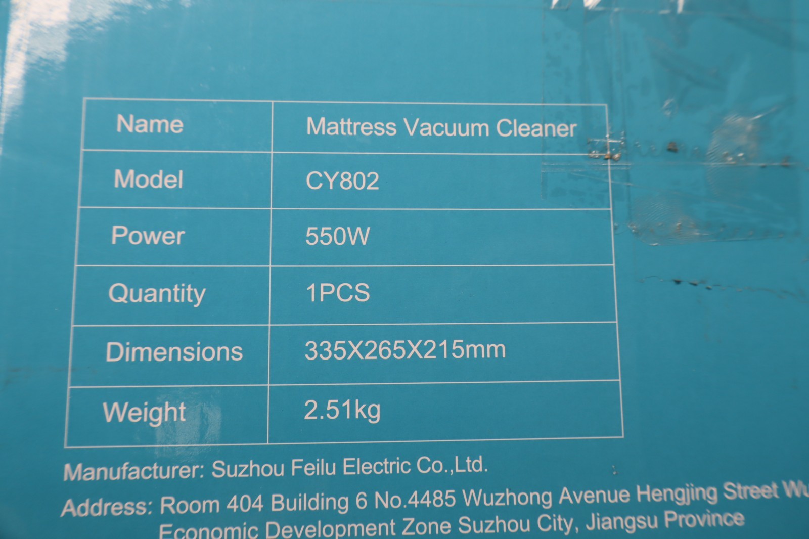 MOOSOO Handheld Mattress Vacuum Cleaner, 16Kpa Bed Vacuum, 600ML Ultrasonic