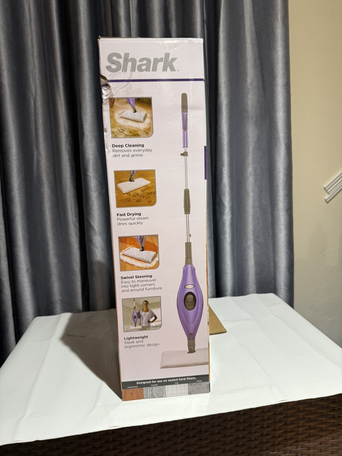 Shark S3501 Steam Pocket Mop New
