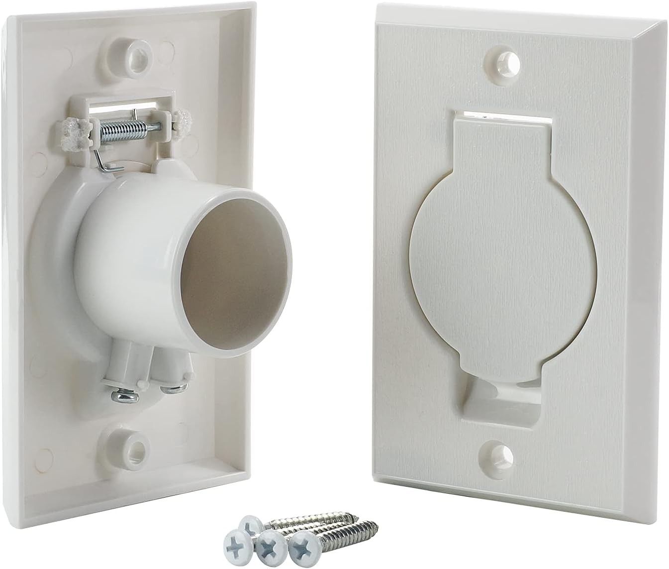Standard Central Vacuum Wall Plate Inlet Valve Cover, for Beam Vac…