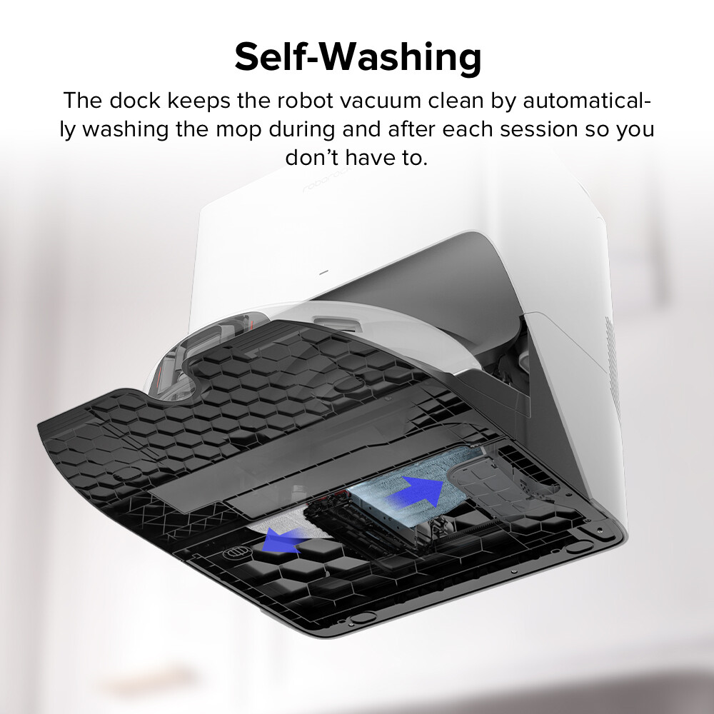 Roborock S8 Pro Ultra Robot Vacuum Mop,Self-Drying,6000Pa -Certified Refurbished