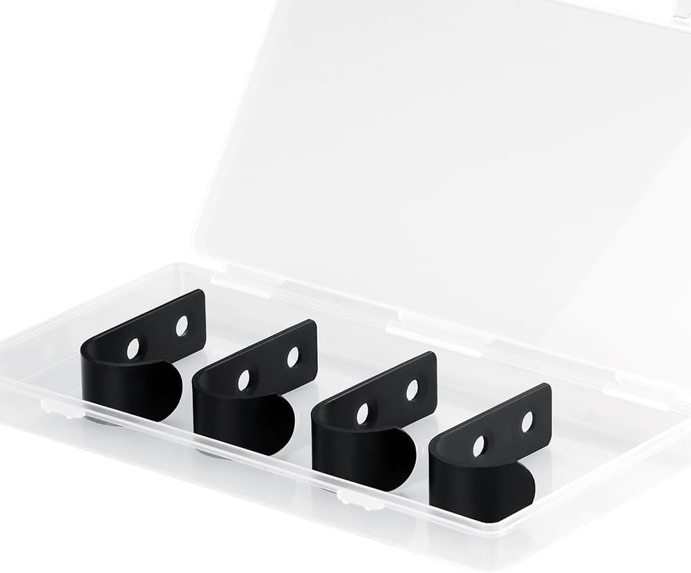 25 Pack U Shaped Wall Hooks for Hanging Coats Bags and Keys, Single Robe & Towel
