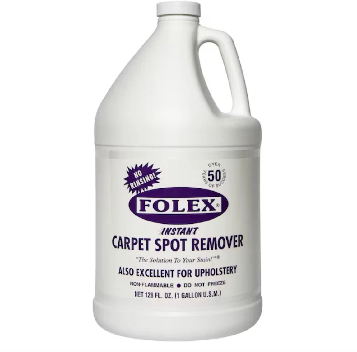 Folex Carpet Cleaner Spot Stain Remover 1 Gallon Bottle Instant Ready to Use New