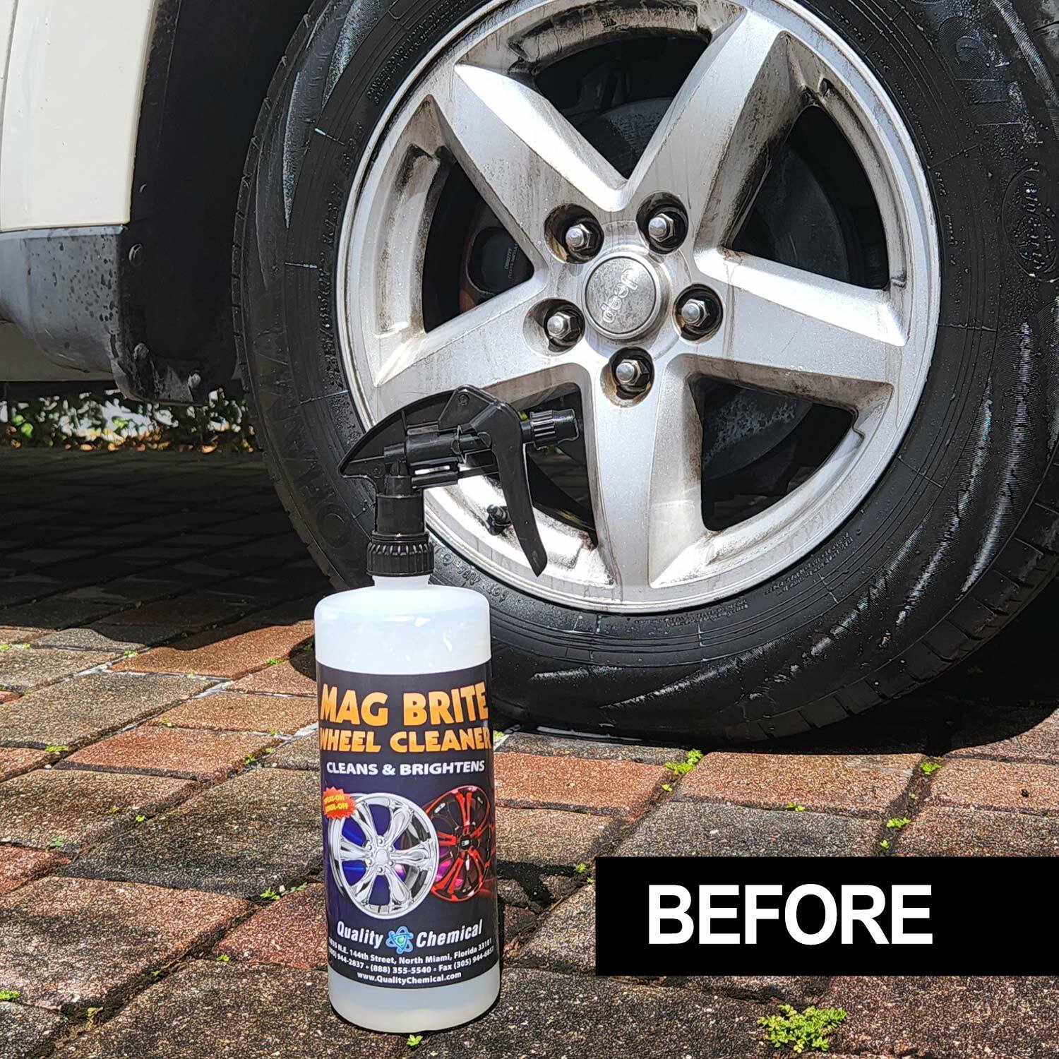 Mag Brite Acid Wheel Cleaner / 1 Gallon (128 oz.)