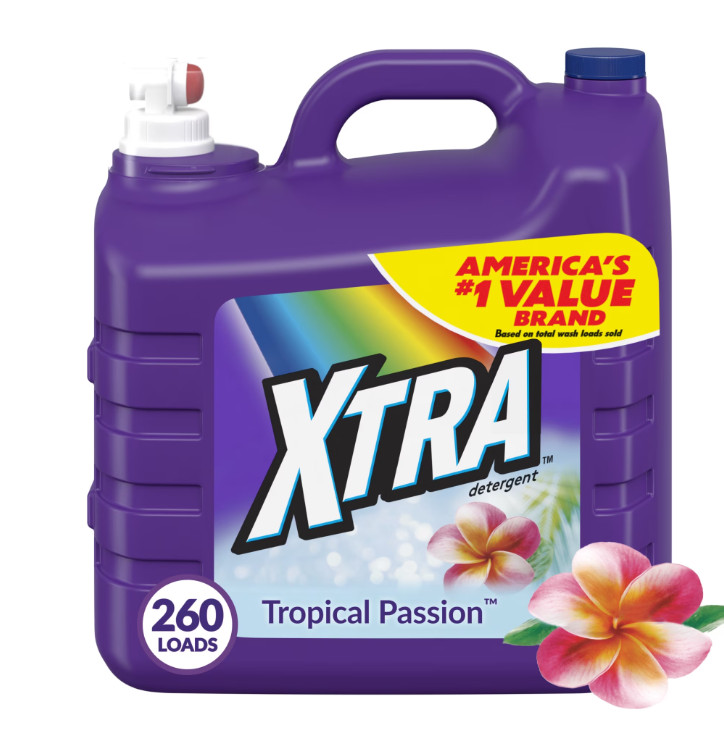Tropical Passion, 260 Loads Liquid Laundry Detergent, 312 Fl Oz