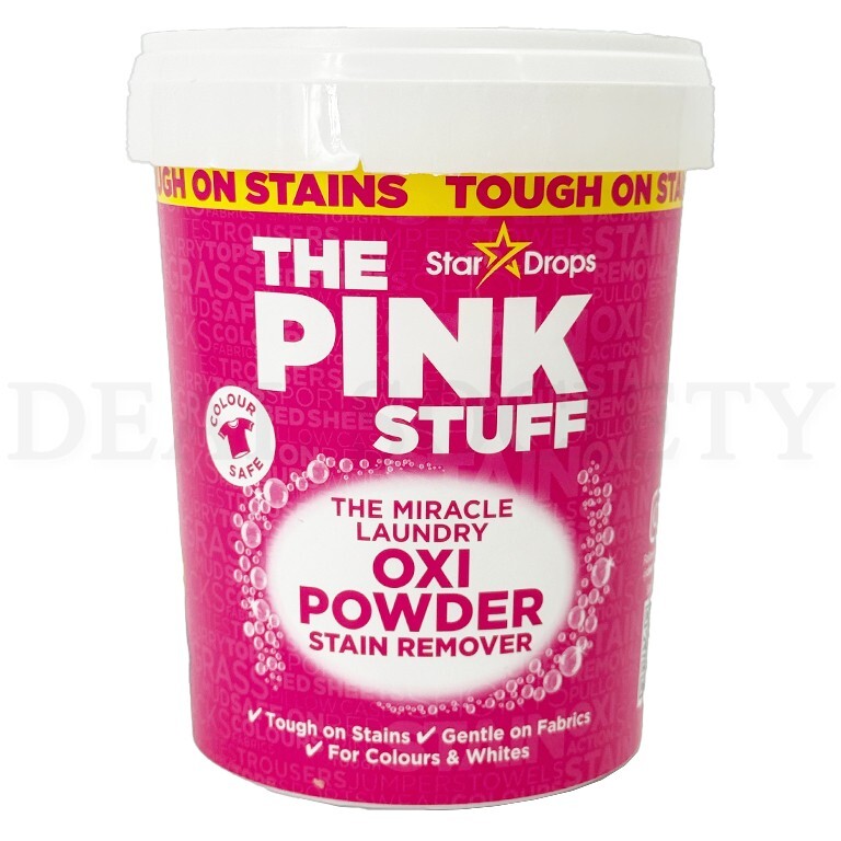Stardrops The Pink Stuff Miracle Oxi Powder Stain Remover for Colors Lot of 3