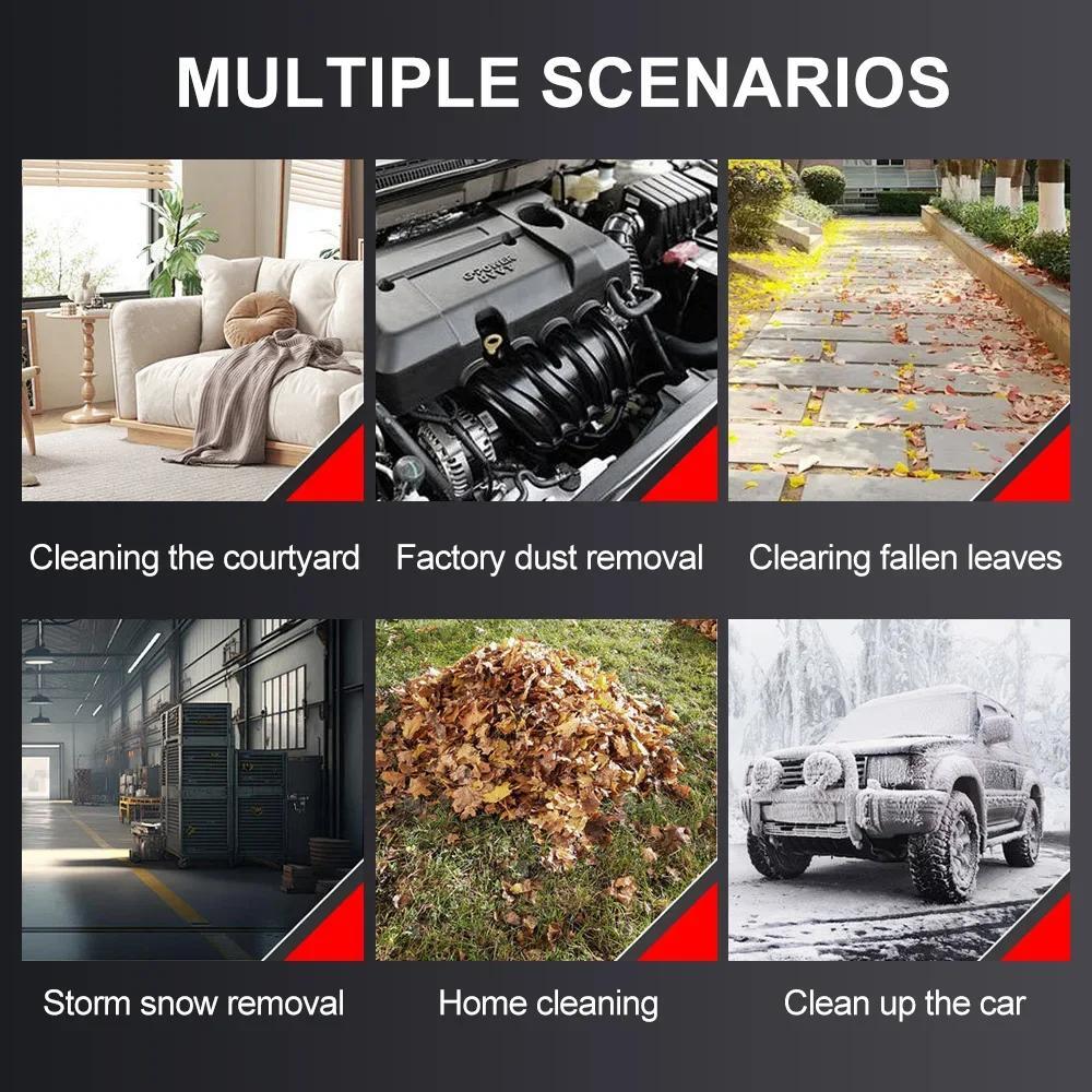 Turbo Jet Blower Cordless Super Power Mini Air Duster For Car Drying Cleaning US
