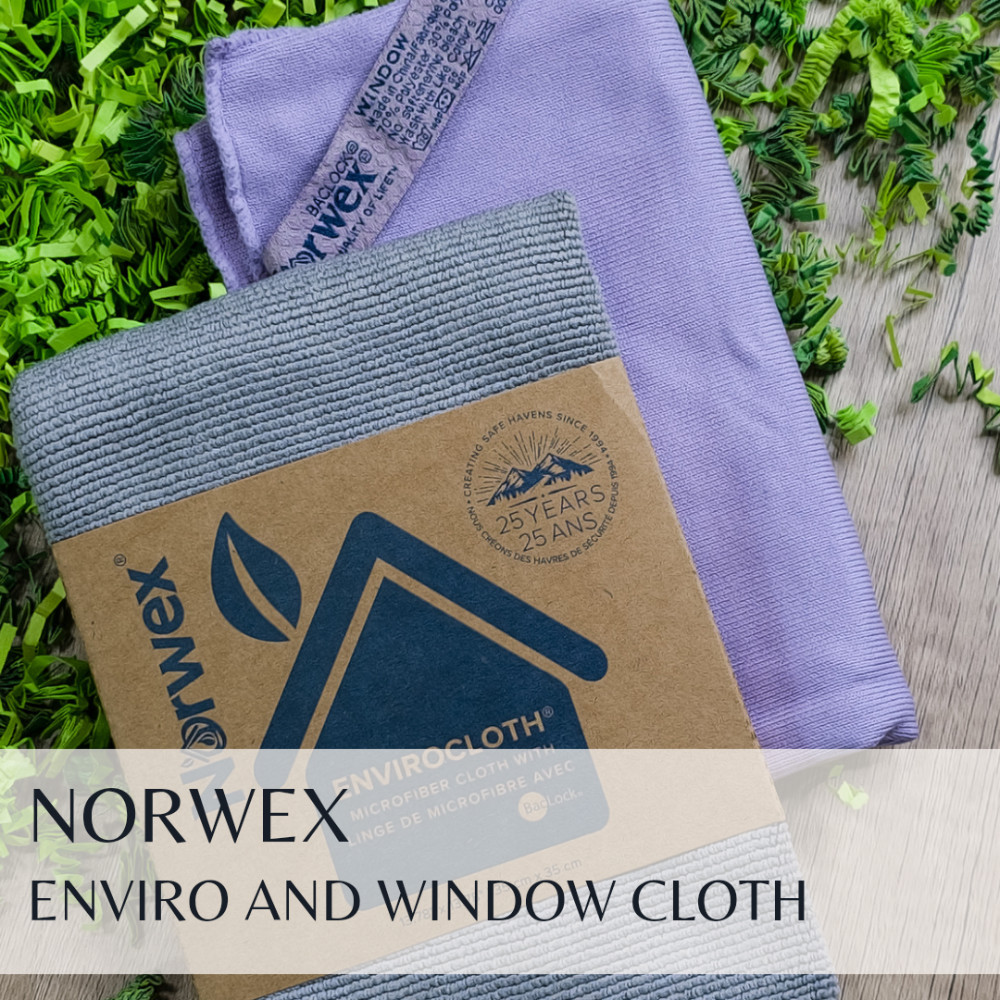 Norwex Microfiber Cleaning Set Window Enviro Cloth Dusting Mitt Free Shipping