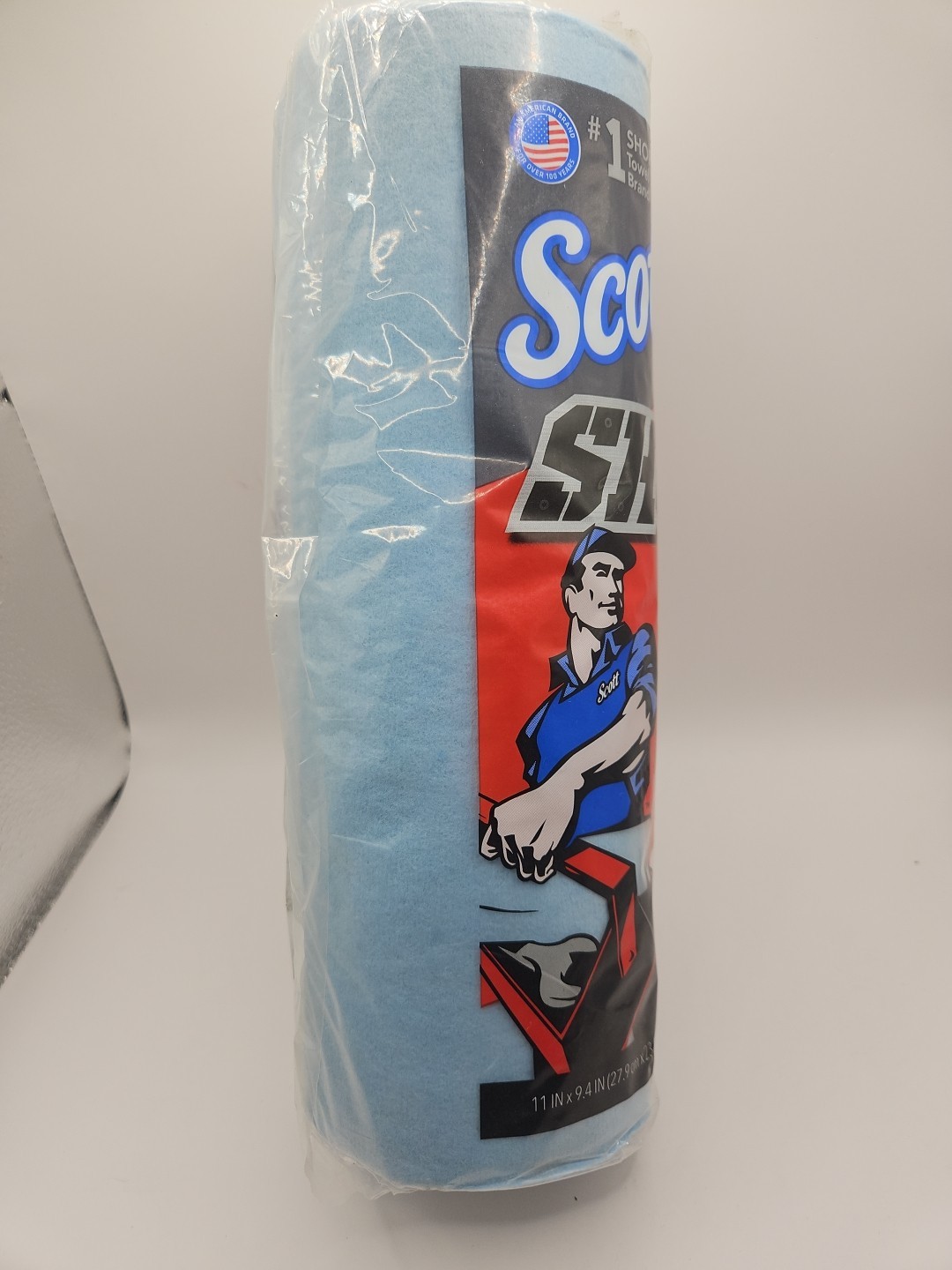 Scott Original Blue Shop Paper Towel Roll, (55 sheets per Roll)