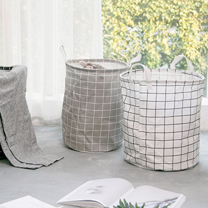 Dirty Clothes Basket Foldable Miscellaneous Storage Bucket House Laundry Basket