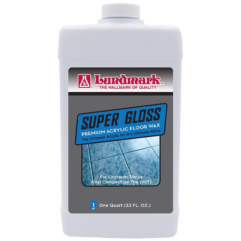 Lundmark 3202F32-6 Highly Anti-Slip Super Gloss Acrylic Floor Wax 1 qt.
