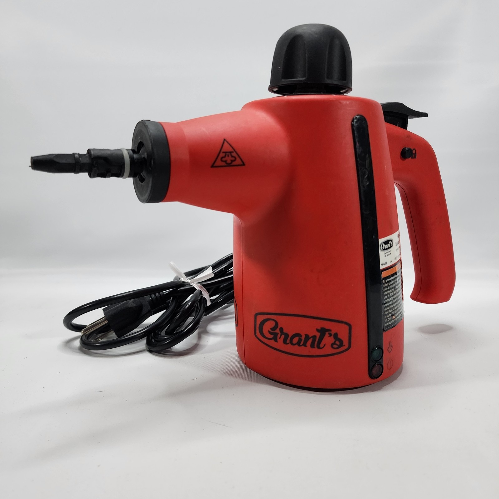Grant’s Red 120V 1200W For The Home Handheld Wired Steam Cleaner
