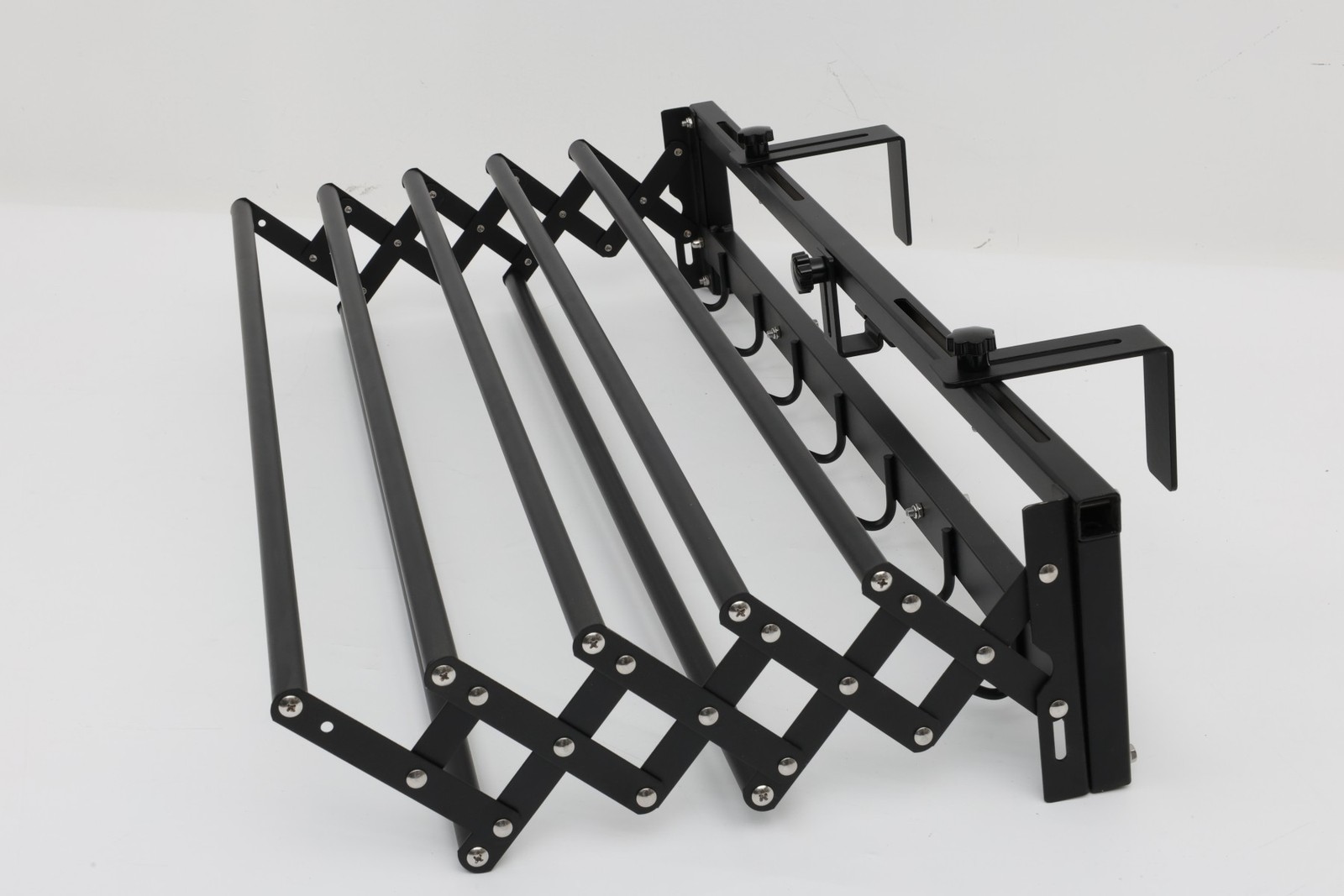RV Clothes Drying Rack Foldable Laundry Hanger for Outdoor Travel, Camping, Boat