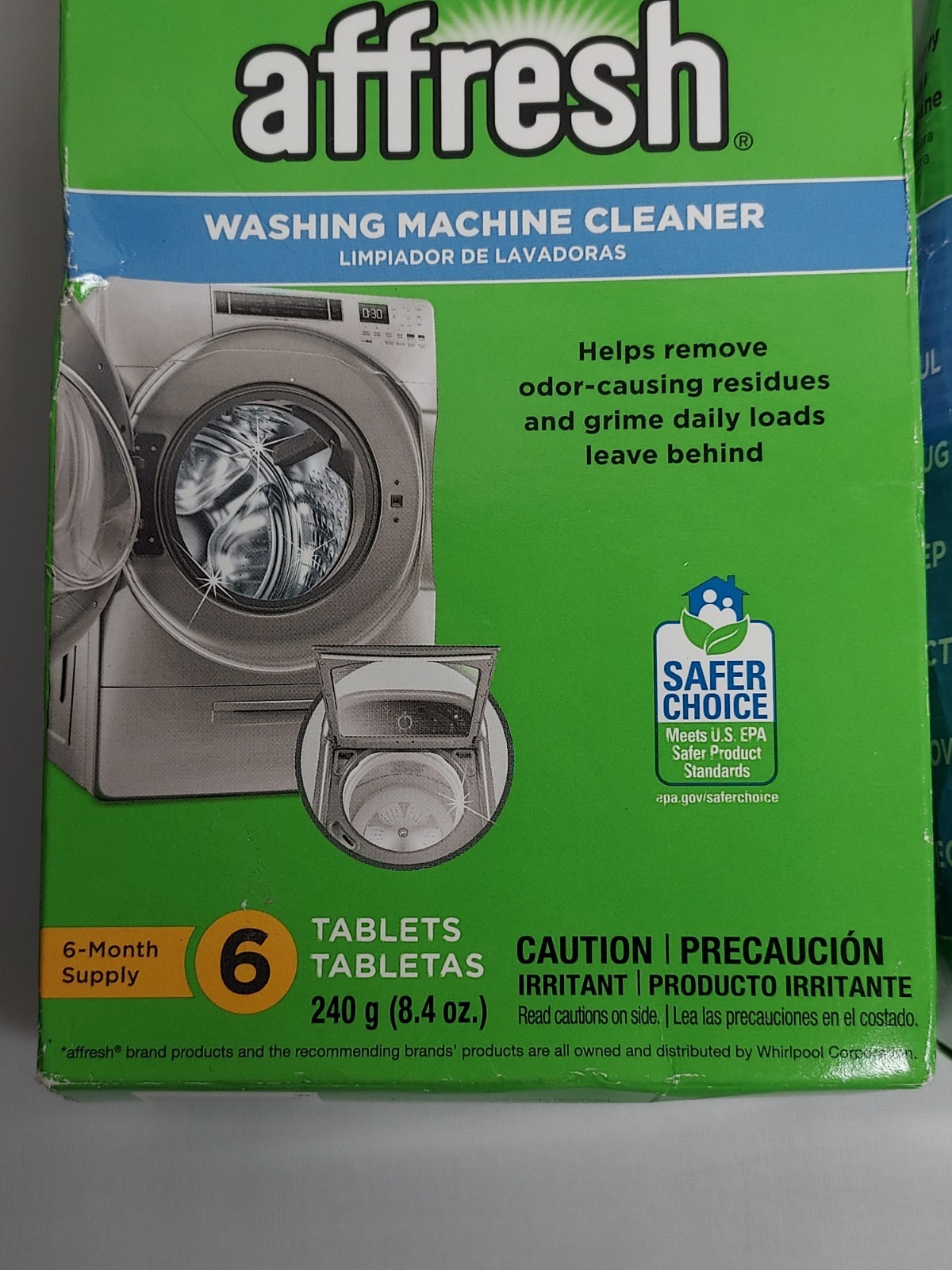 Affresh Washing Machine Cleaner 6-Tablet W10501250