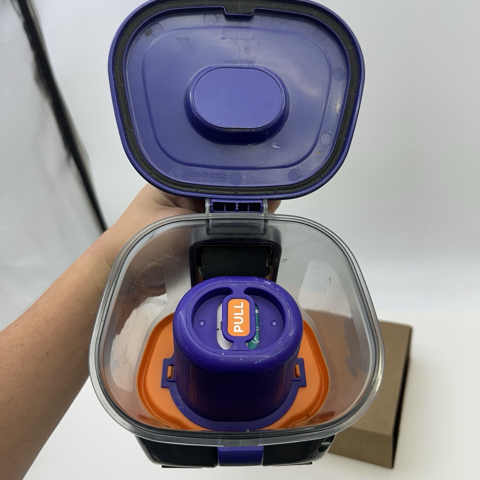 BLACK+DECKER HHVK515JP07 Handheld Vacuum Only No Charger – Gray Working