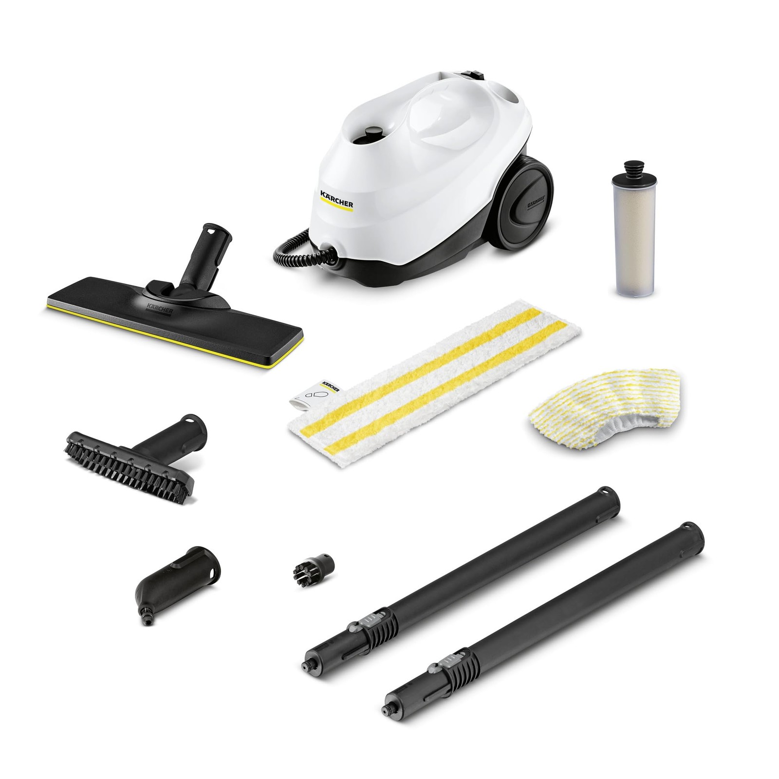 Kärcher Steam Cleaner SC 3 EasyFix, 40 Sec Heat-up, Chemical-Free